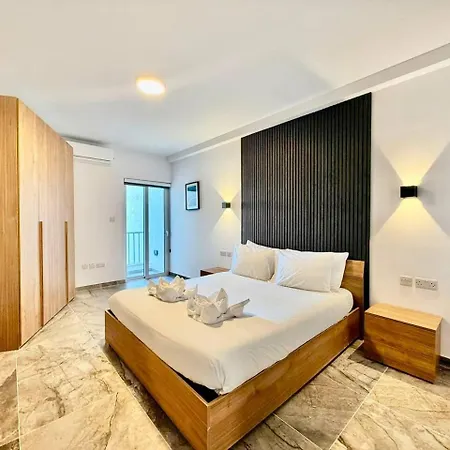 Htr Suites - 5 Minutes To St Julian'S By Haven And Keys Malta דירה *